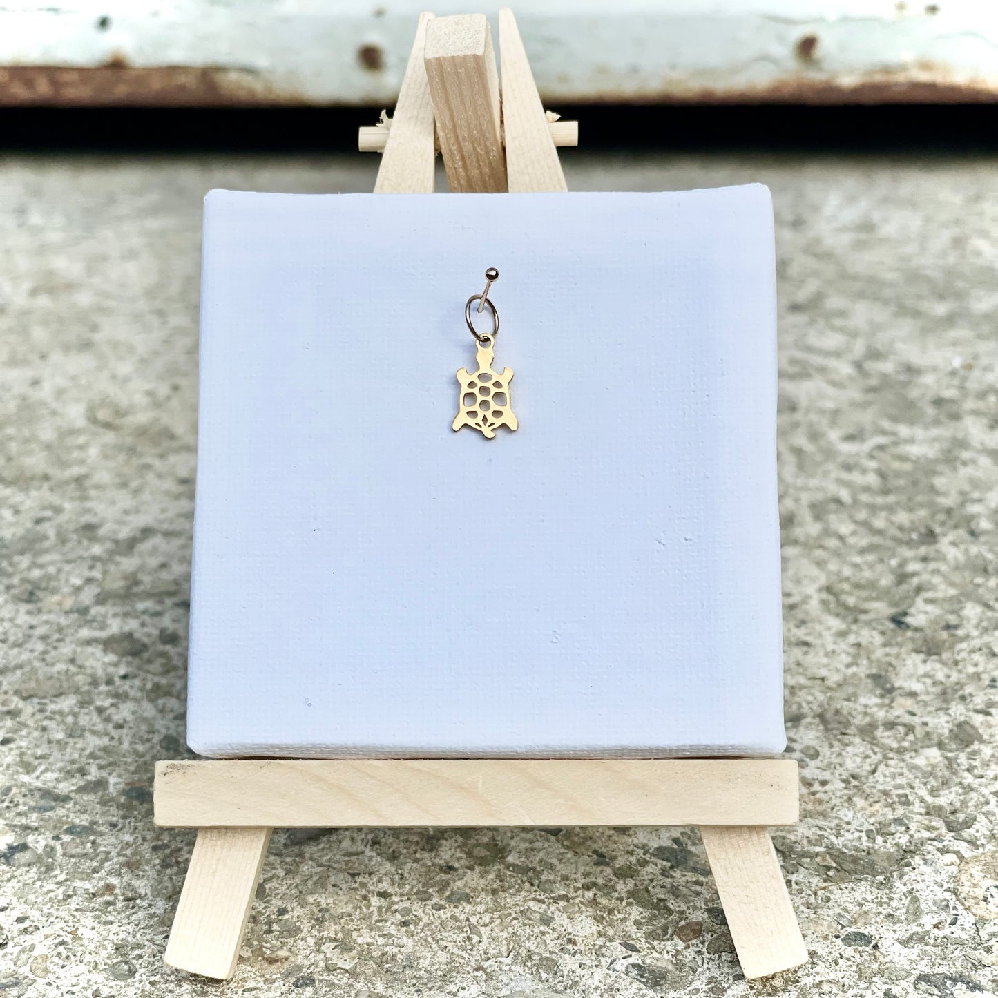 Charm -Schildkröte- Gold
