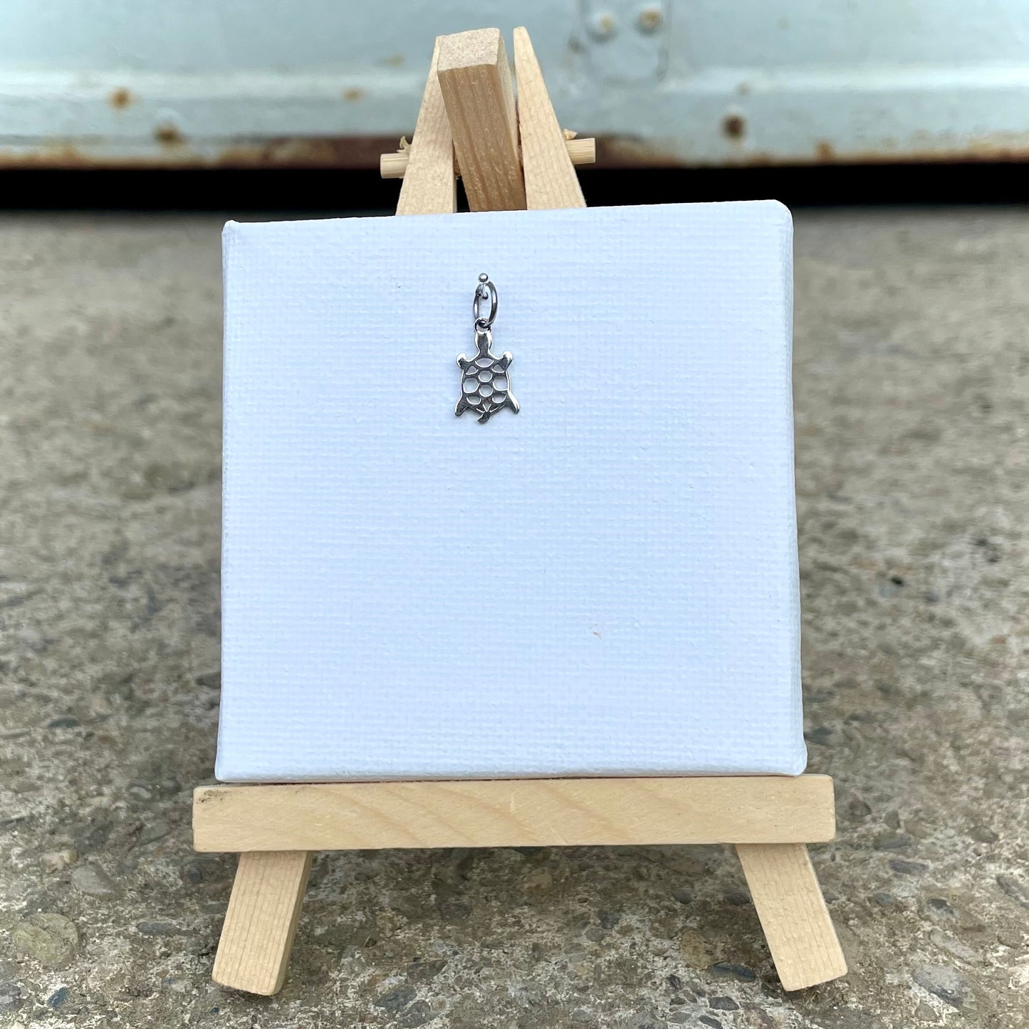 Charm -Schildkröte- Silber