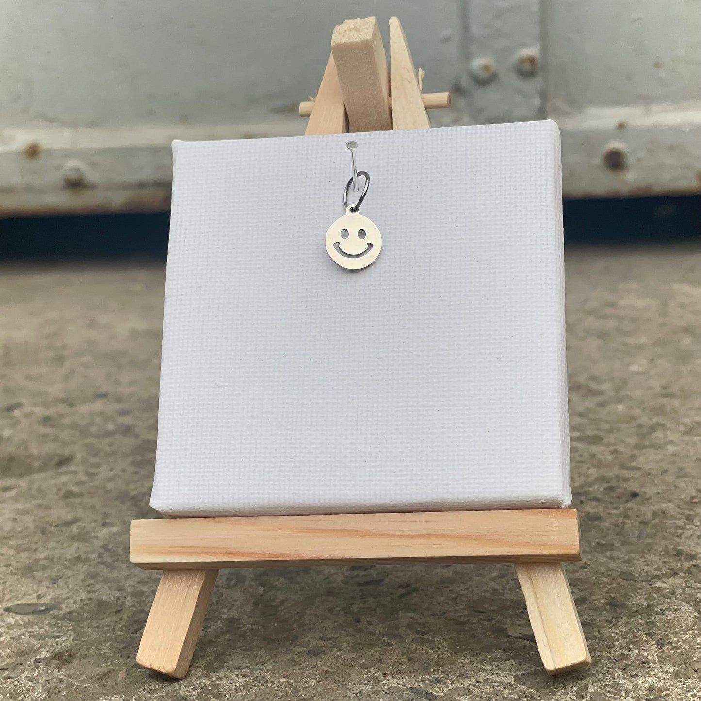 Charm -Smile- Silber