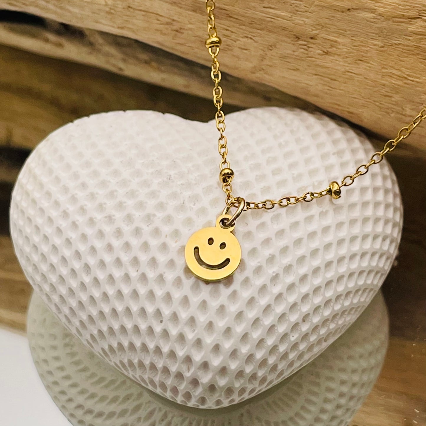 Kette Happy Collection 🙂 Gold, kurz