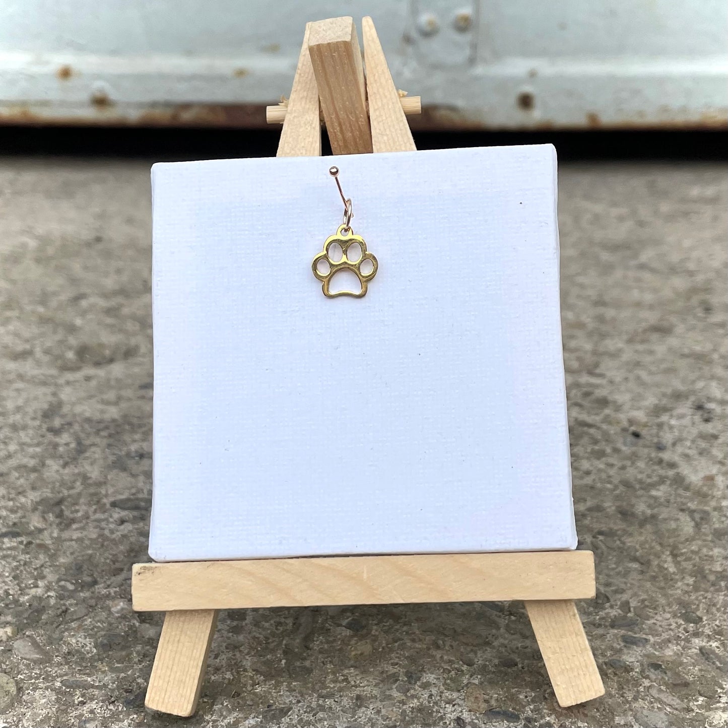 Charm -Pfote- Gold